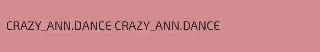 CRAZY_ANN.DANCE CRAZY_ANN.DANCE